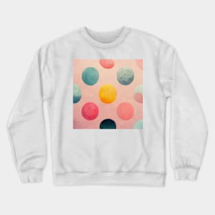 Candy polkadots Crewneck Sweatshirt